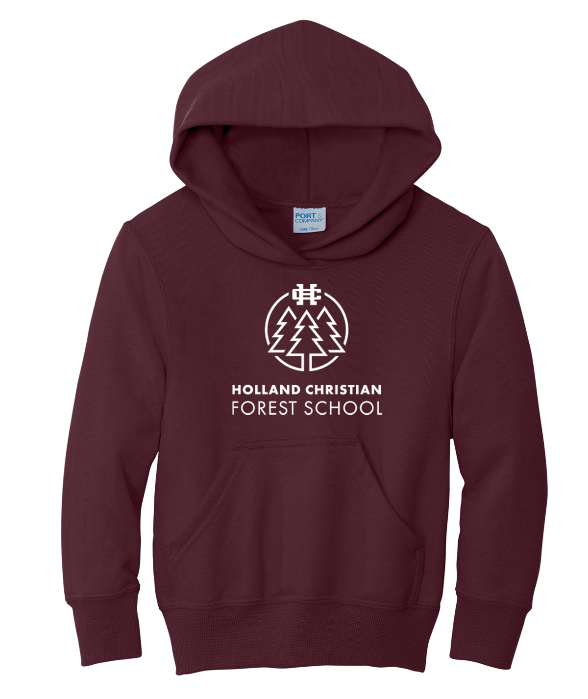 Holland Christian Forest School Youth Hooded Sweatshirt