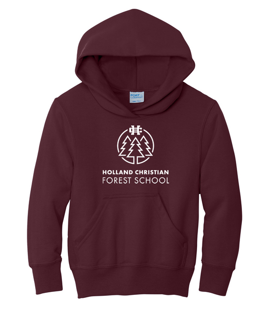 Holland Christian Forest School Youth Hooded Sweatshirt