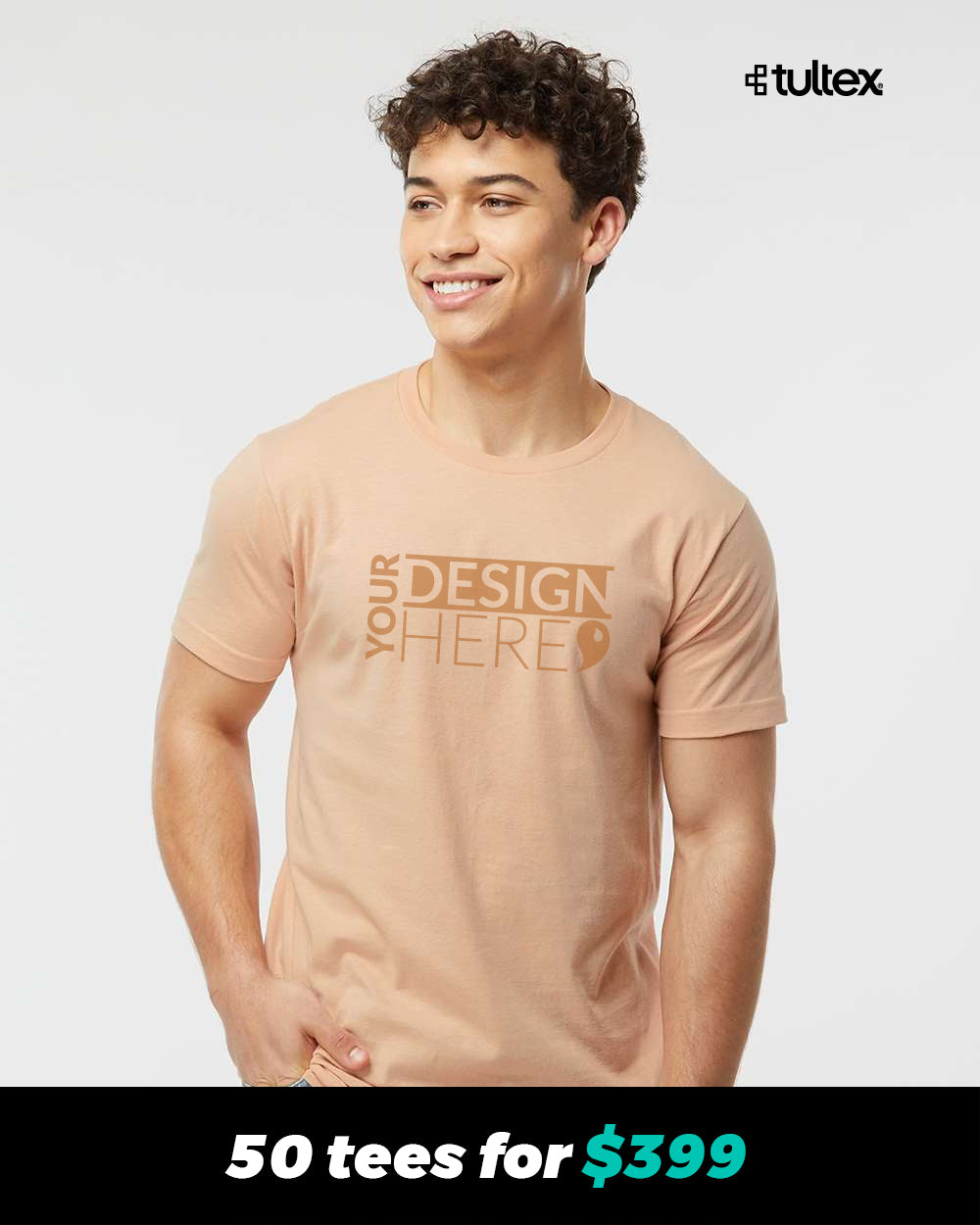 50 Custom Tees for $399