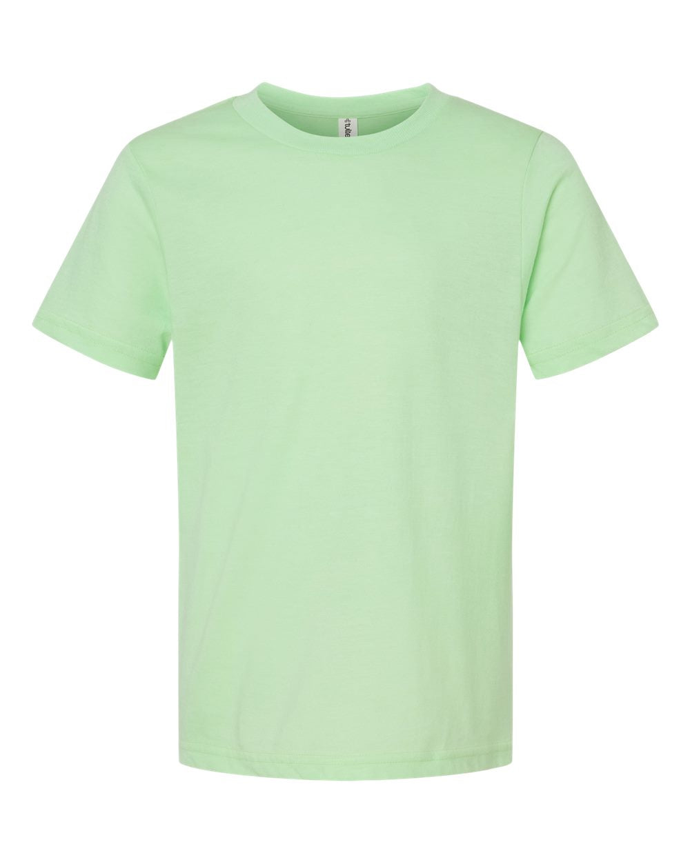 Tultex Youth Tee (235) in Heather Neo Mint