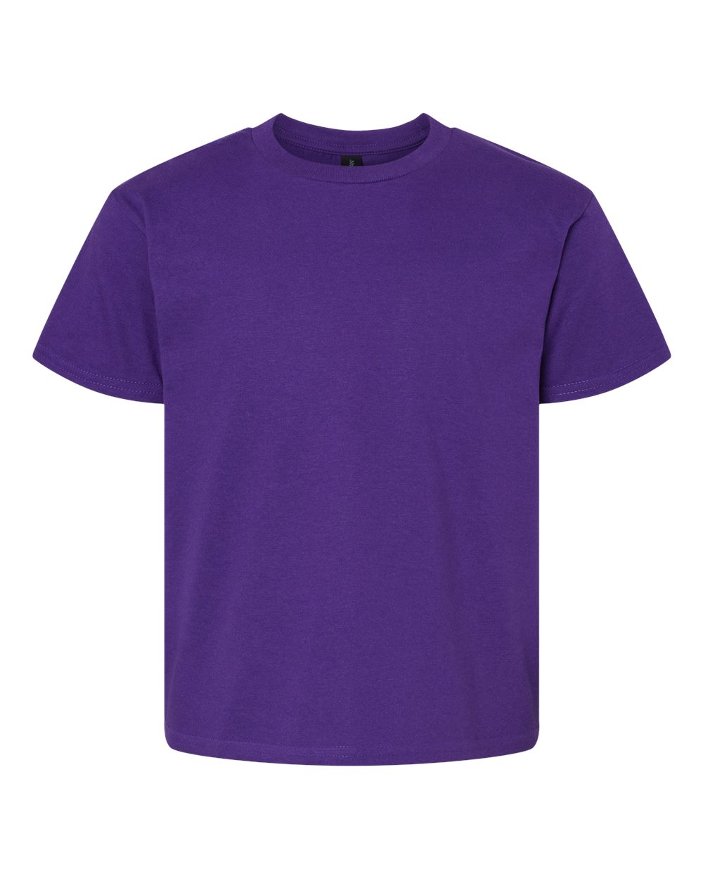 Gildan Softstyle Youth Tee (64000b) in Purple