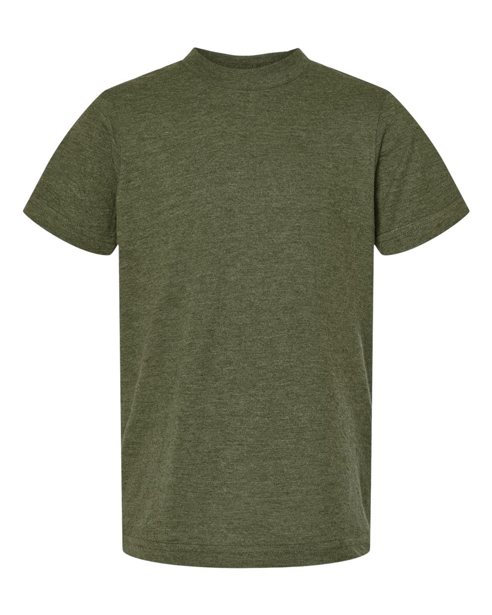 Tultex Youth Tee (235) in Heather Military Green
