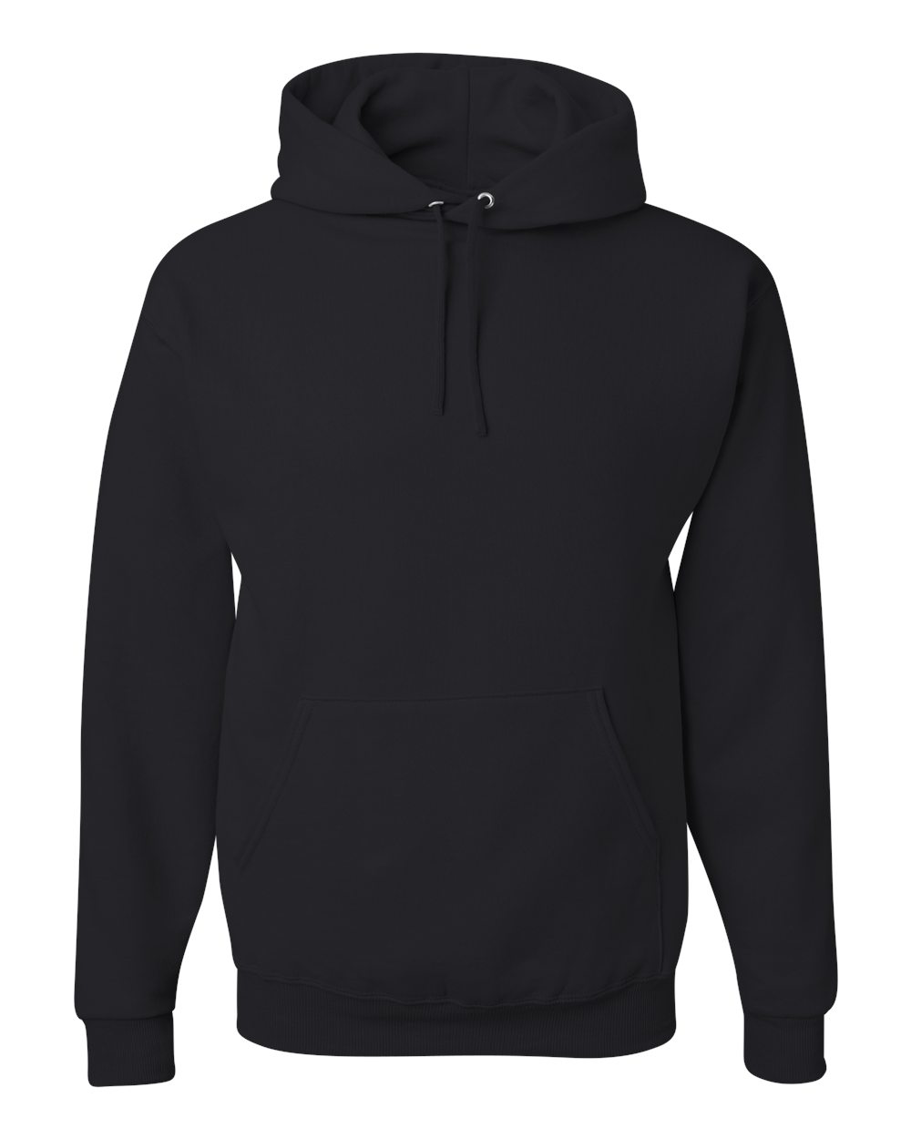 Jerzees Hoodie (996MR) in Black