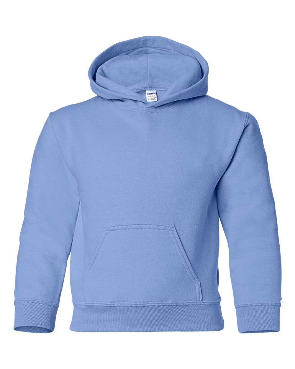 Gildan Youth Hoodie (18500b) in Carolina Blue