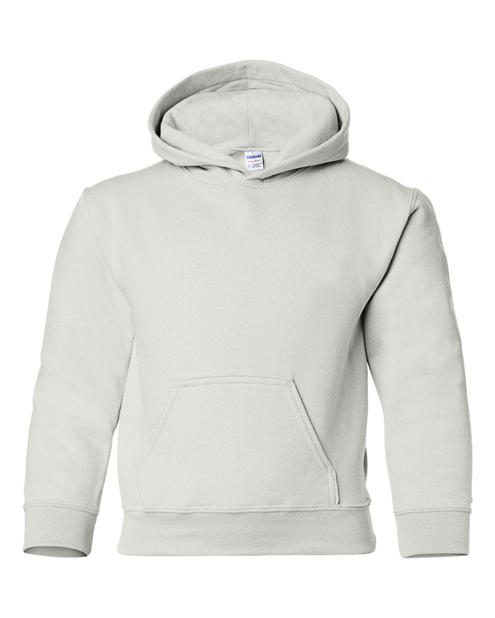 Gildan Youth Hoodie (18500b) in White