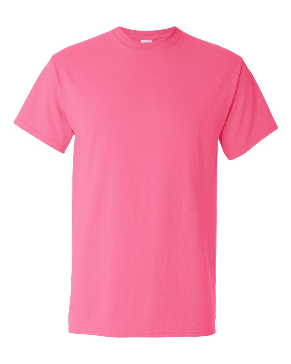 Gildan Ultra Cotton Tee (2000) in Safety Pink