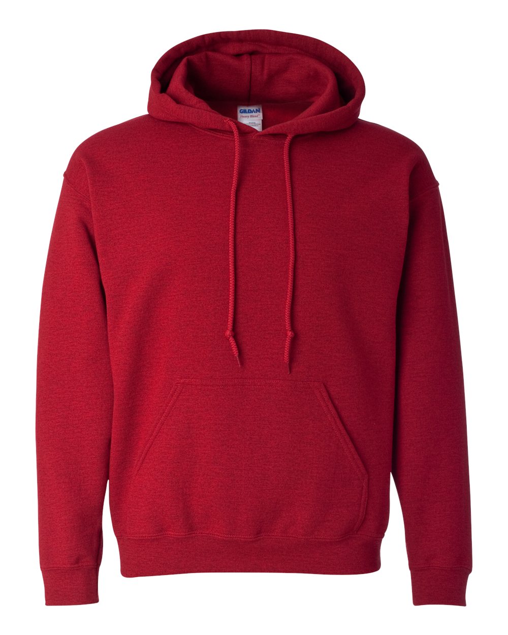 Gildan Hoodie (18500) in Antique Cherry Red