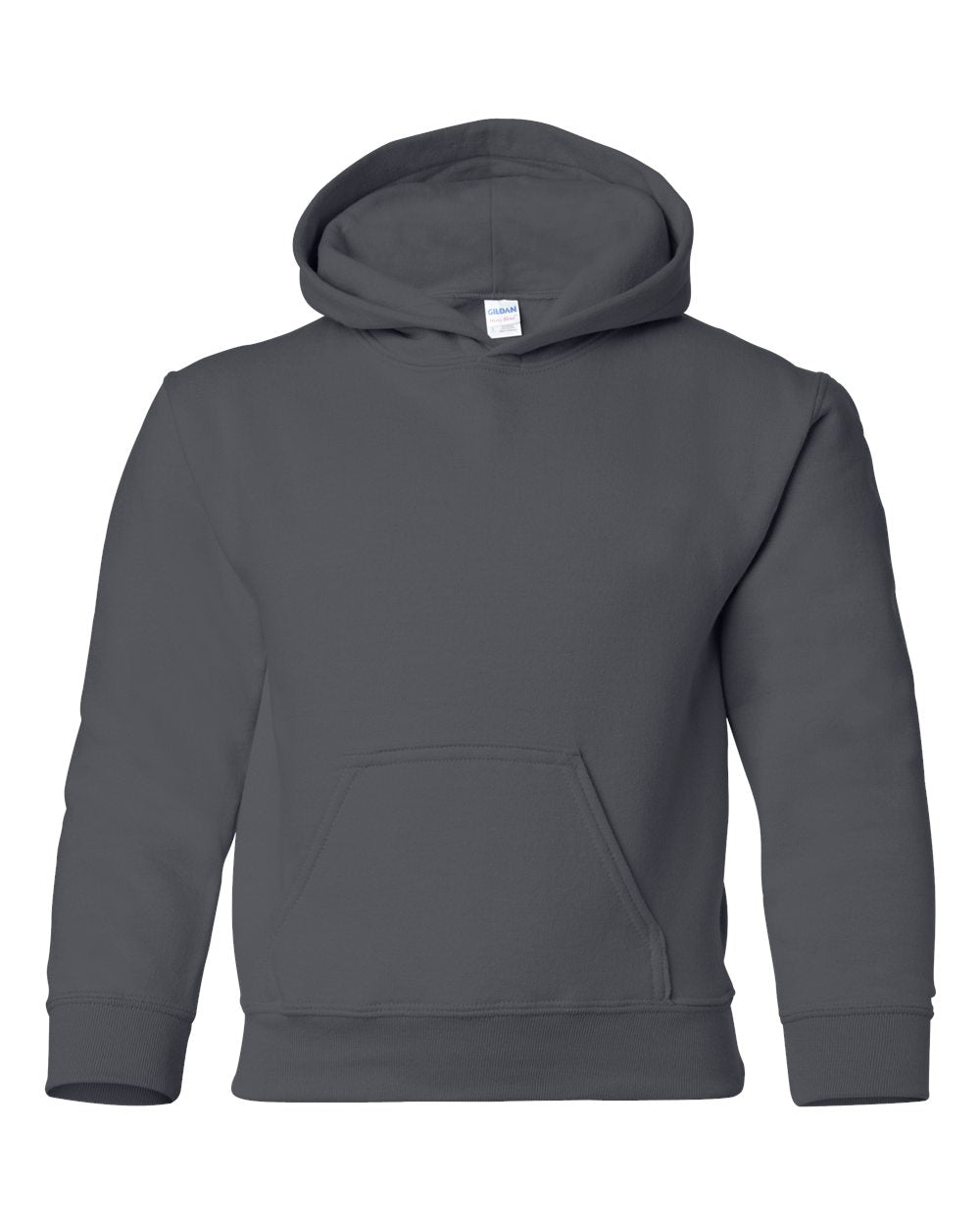 Gildan Youth Hoodie (18500b) in Charcoal