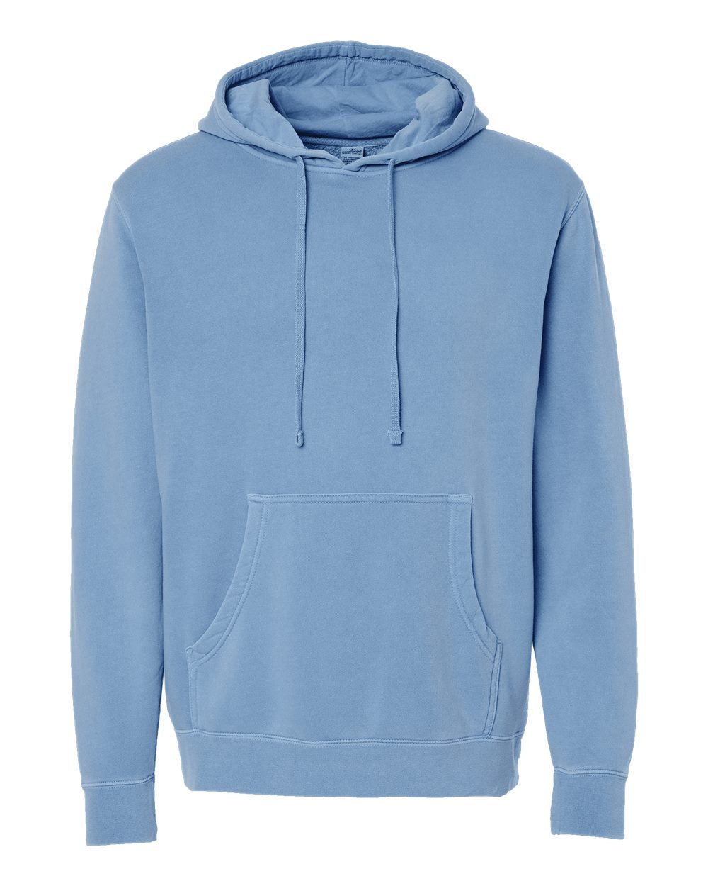 Independent Pigment-Dyed Hoodie (PRM4500) in Pigment Light Blue