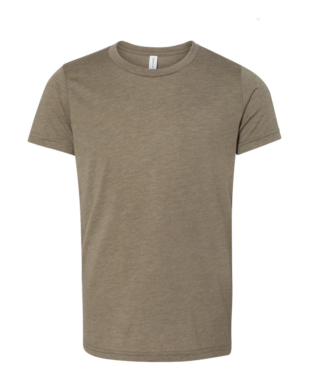 Bella + Canvas Youth Triblend Tee (3413y) in Olive Triblend